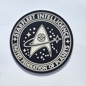 Starfleet Intelligence star trek cosplay patch