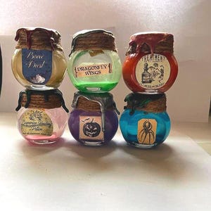 DnD Magic Dice Potion set