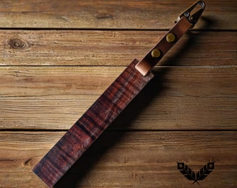 Pocket Strop For Knife Sharpening And Polishing Knives