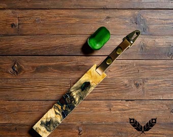 Pocket Strop For Knife Sharpening And Polishing Knives