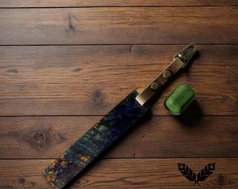 Pocket Strop For Knife Sharpening And Polishing Knives