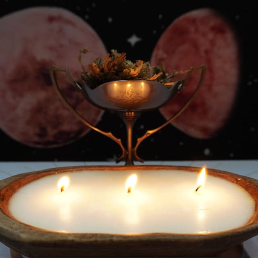 Bread Bowl Candle / Pure Soy Candle / Dough Bowl Candle / 3 Etsy