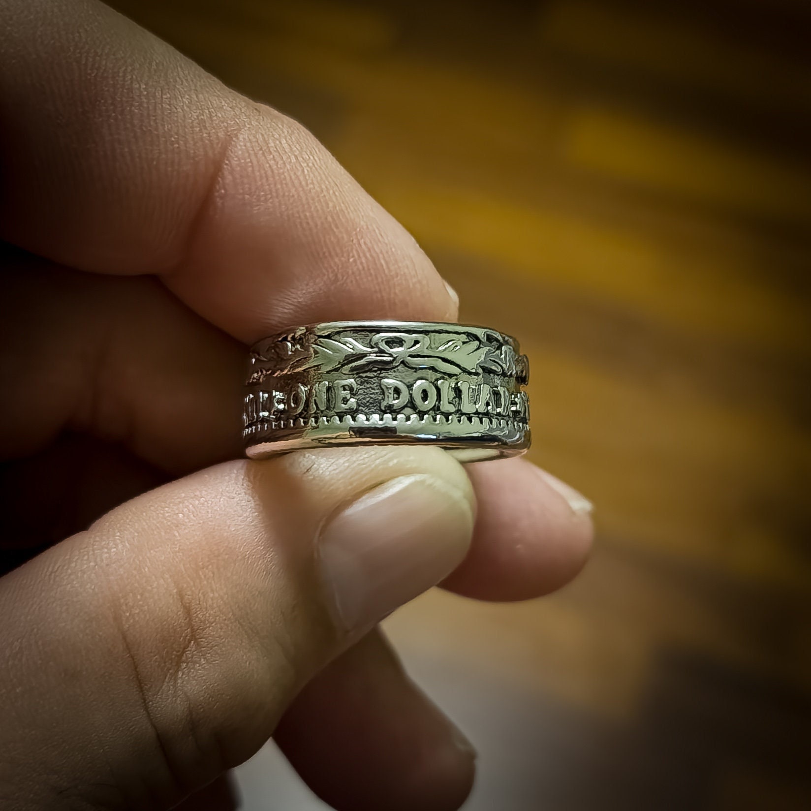 Japanese 1 Sen Coin Ring With Distressed Silver Finish - Etsy