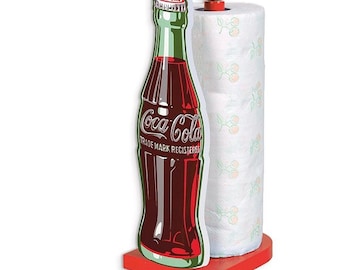 コカ・コーラ コーク 木製ペーパータオルホルダー - キッチンコレクション レトロ