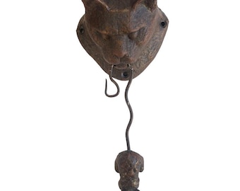 Cat And Mouse Cast Iron Door Knocker 25cm