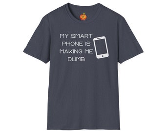Cell Phone T-shirt, Nerd Tshirt, Meme Tee, Funny Shirt - Etsy