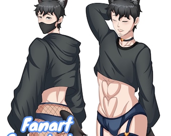 Anime Commission Personalized Digital Portrait, Anime Art Commission (genshin, OC, fanart, armor, dnd, couple)