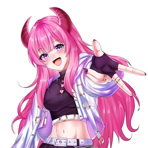 Custom Anime PFP, Profile Picture, Icon, Avatar, PFP Commission for Twitch and Discord, Kawai Pic for Social Media