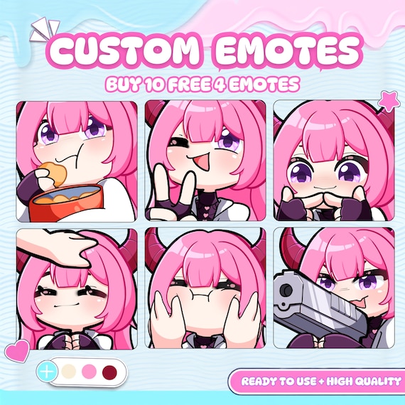 Custom Emotes for Twitch, Kick, and Discord Servers