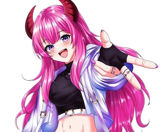 Custom Anime PFP, Profile Picture, Icon, Avatar, PFP Commission for Twitch and Discord, Kawai Pic for Social Media
