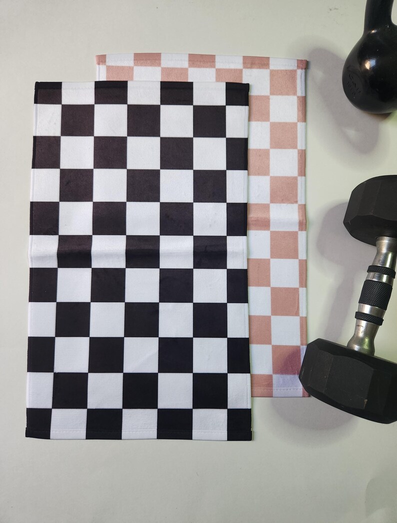 Toalla de yoga personalizada para clase de ejercicio, toalla de pilates, toalla de entrenamiento personalizada, toalla para cara sudorosa, toalla con nombre, toalla de gimnasio, clase de spinning imagen 12