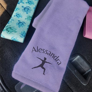 Yoga towel gift idea foryoga instructor