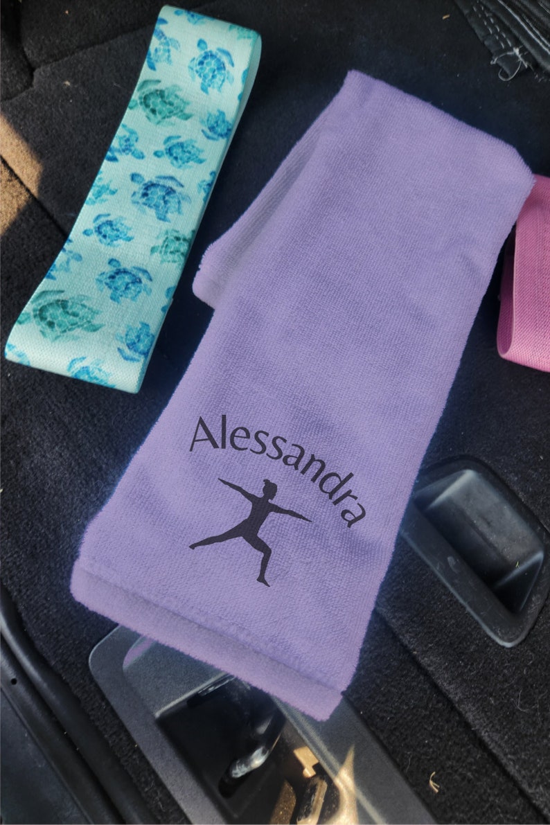 Yoga towel gift idea foryoga instructor