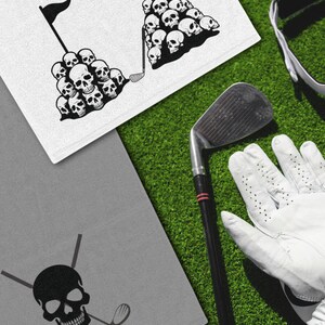 Golf towel for golf bag custom golf towel gift idea for golf players golf dad towel fathers day gift golf towel sports towel golf course