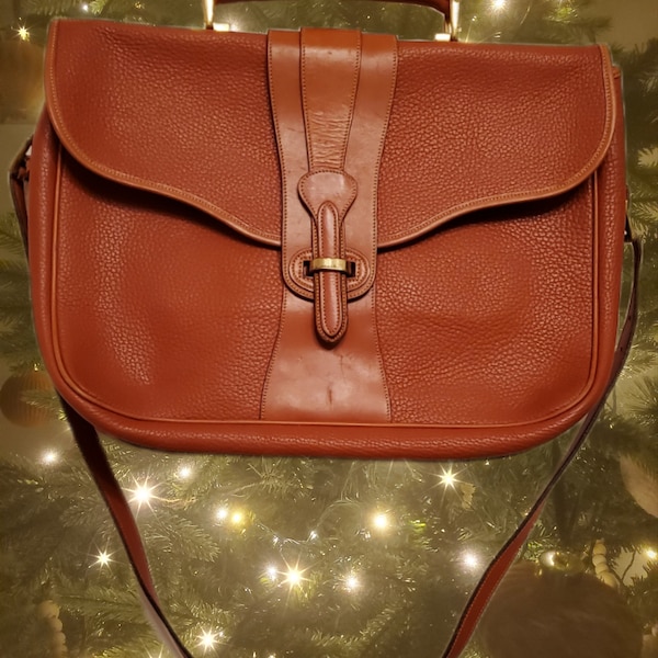 Dooney & Bourke leather messenger bag