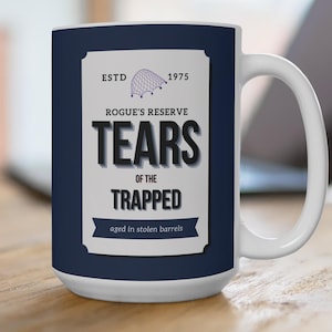 Rogue&#39;s Reserve D&D Mug: Stealthy RPG Coffee Cup