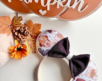 Minnie mouse ears headband