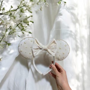 Minnie mouse ears headband