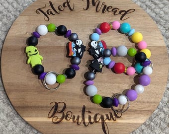 Pulseras llavero de pesadilla