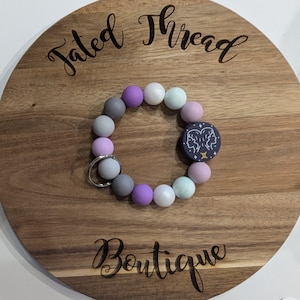 Gemini Keychain Bracelet