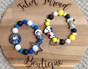 Cartoon Dog Keychain Bracelets