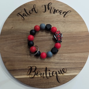 Deadpool Keychain Bracelet