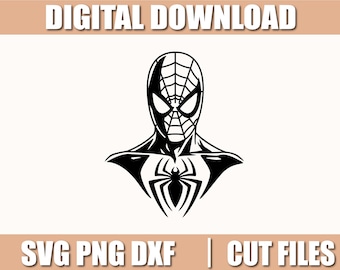 Spiderman Clipart Svg, Spiderman SVG, Spider Svg, Hero Svg, Png, Cut files for Cricut and Silhouette, instant download, COD108