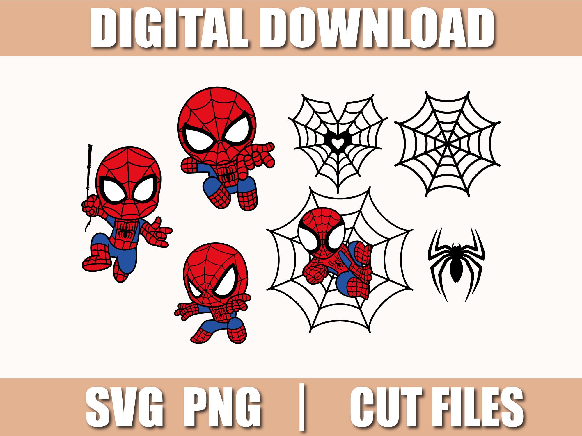 Baby spiderman svg - Etsy México, image size:2000x1500