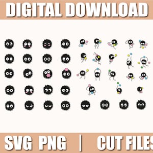 Candy Svg, Cartoon Character Svg, Bundle Svg, Png, Cut files for Cricut, instant download, COD074