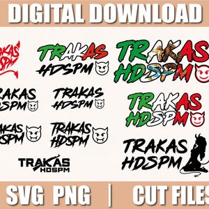 Trakas HDSPM Svg, Trakas Svg, Svg, dxf, Cut files for Cricut, instant download, COD025