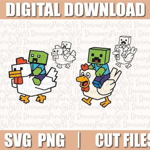 Chicken Jockey Svg, Funny Svg, Cut files for Cricut, instant download, COD087