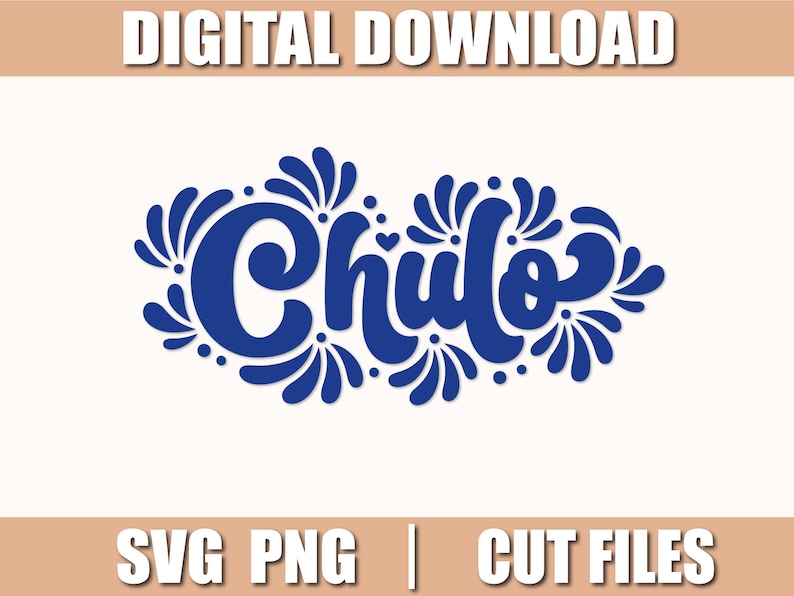 Mexican Talavera Svg, Chulo Svg, Png, Cut Files for Cricut, Instant ...