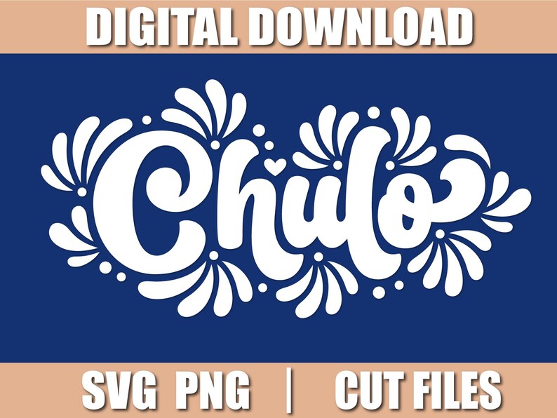 Mexican Talavera Svg, Chulo Svg, Png, Cut Files for Cricut, Instant ...