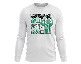 Newcastle United JOELINTON Brilliant Longsleeve White T-Shirt