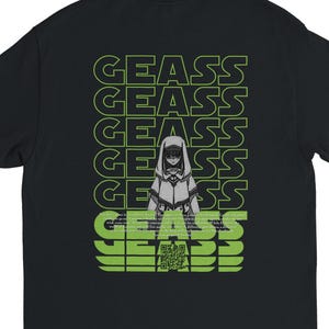 Geass | Augmented Reality Streetwear T-Shirt | Anime Inspired Apparel Merch | Gifts for Him Her | Quality Design