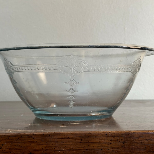 Vintage Fire King Sapphire Glass Bowl