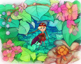 Glossy Poster Print | 'The Garden Age'
