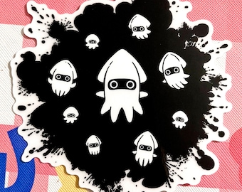 SUPER BLOOPERS SQUAD- Transparent Window Cling