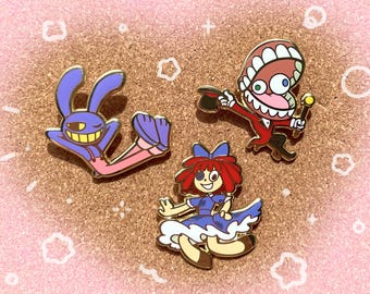 TADC Hard Enamel Pins | Ragatha Jax & Caine