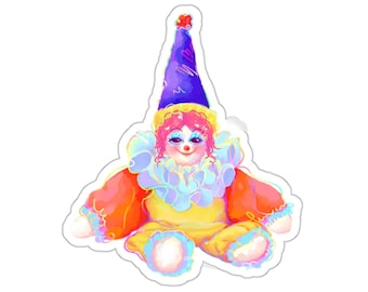 Payaso presumido - Pegatina brillante