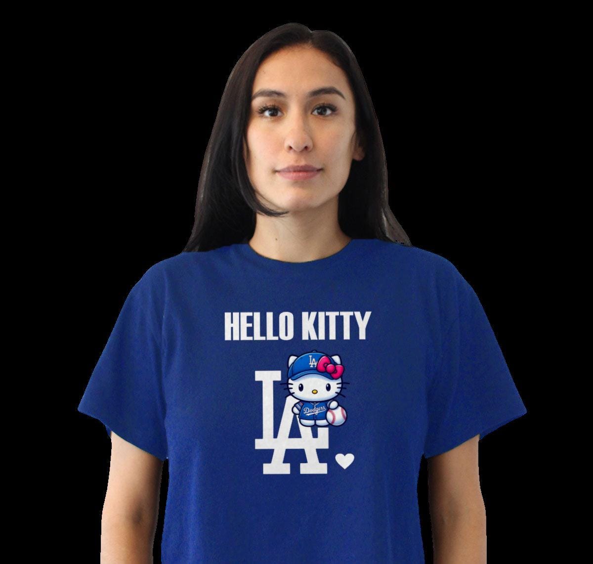 【Ｌ】 Hello Kitty LA Dodgers Tシャツ レア il_fullxfull.6337887099_8qnd.jpg