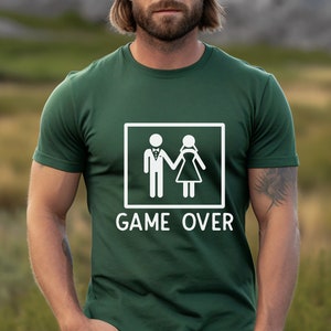 Bachelor Party Short Sleeve Tee, Groom to be shirt, Groomsmen shirt, Best Man t-shirt, Bachelor Era, Game Over
