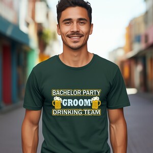 Bachelor Party Short Sleeve Tee, Groom to be shirt, Groomsmen shirt, Best Man t-shirt, Bachelor Era, Drinking Team shirt