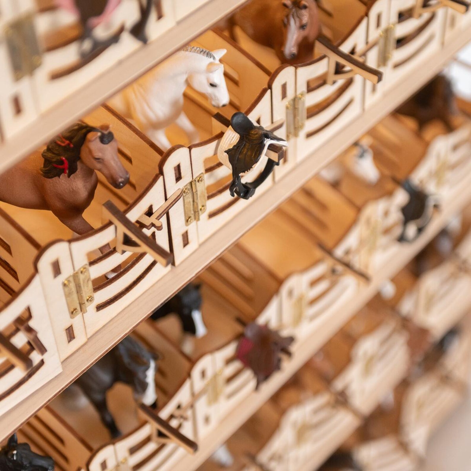 pferde spielzeug für pferde Stall Spielzeug für Schleich Papo Breyer Pferde 36 Stall Spielzeug für