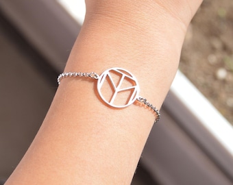Benutzerdefinierte Name Logo Armband, Geburtstag Armband, personalisierte Geschenke für Frauen
