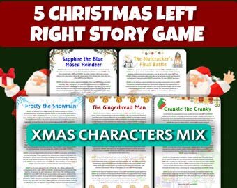 Julspel Vänster Höger | Julspelshistoria Vänster Höger | Julspel Höger Vänster | Julklappsbytesspel | Skicka presenter