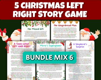 Julspel Vänster Höger | Julspelshistoria Vänster Höger | Julspel Höger Vänster | Julklappsbytesspel | Skicka presenter