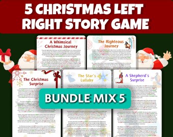 Julspel Vänster Höger | Vänster Höger Julspel | Höger Vänster Julspel | Julklappsbytesspel | Skicka presenter