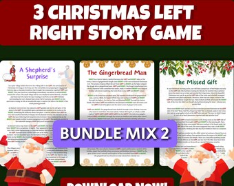 Julspel Vänster Höger | Julspelshistoria Vänster Höger | Julspel Höger Vänster | Julklappsbytesspel | Skicka presenter