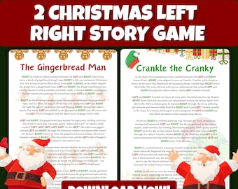 Julspel Vänster Höger | Julspelshistoria Vänster Höger | Julspel Höger Vänster | Julklappsbytesspel | Skicka presenter